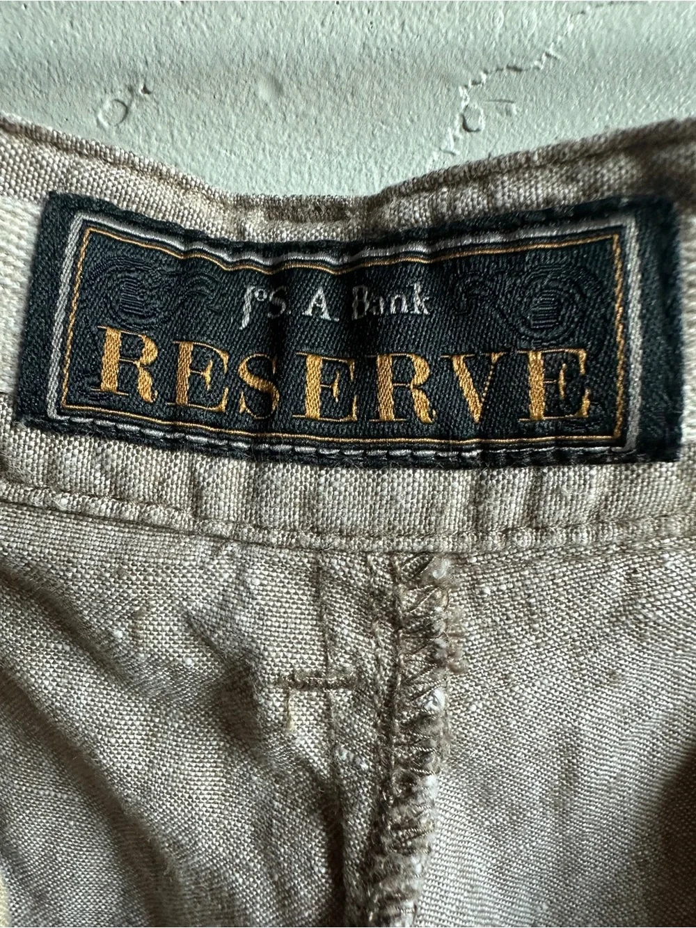 Linen Shorts Relaxed Resort Coastal Old Money Quiet Luxury Beige 36